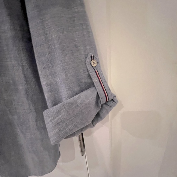 Tommy Denim Blouse - Picture 3 of 4